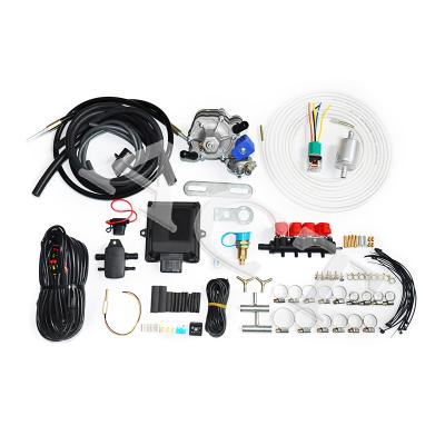 China LPG sequential injection kits LPG carburetor conversion kits car lpg gas kit complete price standard for sale