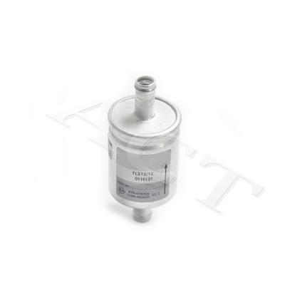 China Aluminum gasoline fuel system lpg gas filter filter 12MM*12MM natural gas filter for sale