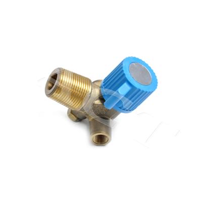 China ACT CTF-3 1/4 25E CNG Size CNG Tank Control Valve Aluminum Gas Cylinder Valve Tank Valve for sale