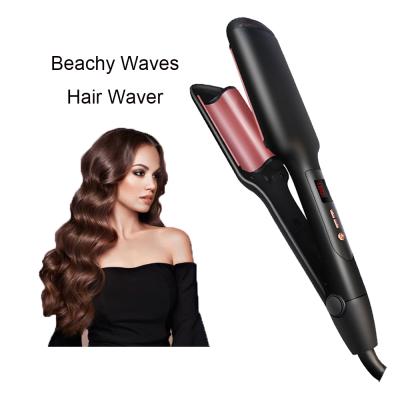 China 2021 Ceramic New Type Mini Travel Wavy Rotating Hair Curler Hair Wave Roll Curling Iron for sale