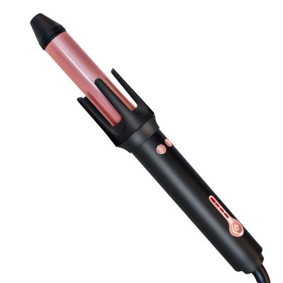 China Ceramic Coating Automatic Wavy Ceramic Hair Styling Tool Curling Iron Hair Curler Automatic Hair Curling Wand for sale