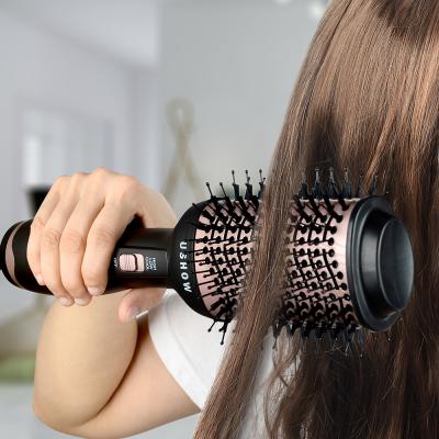 China Exhale One Step Blowdryer Ionic Brush in a 4 in 1 Airbrush Ceramic Coating Hot Hair Dryer Brush for sale