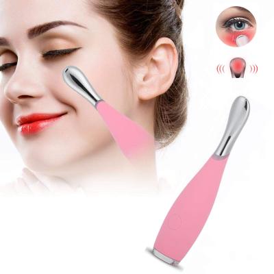 China Sonic Device Heated Wireless Mini Electric Smart Eye Care Lip Eye Massager Hot and Cold Ionic Facial Vibration Blood Vessel Removal for sale