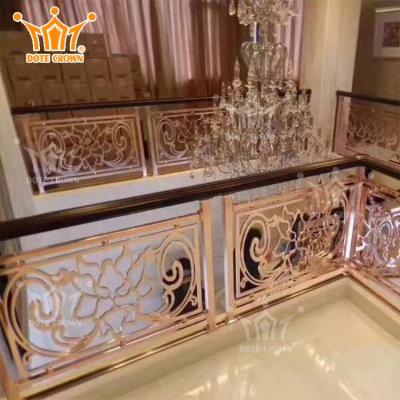 China modern residential indoor metal stair railing kits for sale stainless steel stair railing and balustrades for sale