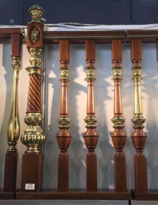 China Modern Style Special Designed Wooden Staircase Pillars for sale