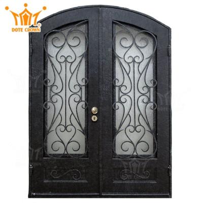 China China Supplier Modern Double Door Iron Doors / High Quality Door Steel for sale