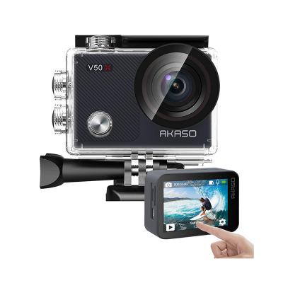 China 4k Camera Vlog Youtube AKASO V50X Outdoor Gadgets 360 Session 4K Water Proof New With Wifi Action Camera for sale