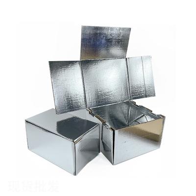 China 2021 Hot Selling Thermal Insulated Transport Tray Box Water Proof Thermal Insulated Liner For Food Shipping Carton for sale