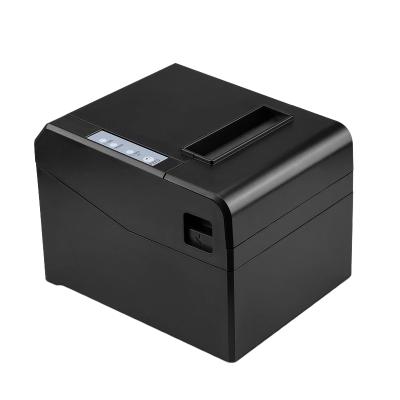 China Black And White USB Ethernet POS Printer 80mm Cutter 80mm Serial Cheap Thermal Usb Automatic Receipt Printer for sale