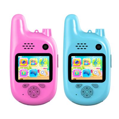 China Photo/Visual/Game/Audio Built-in Walkie-talkie 3km Camera Children Games Kids Interactive Camera For Kids Remote Call Outdoor for sale