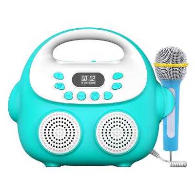 China Musical Toy Support Dual Microphones Home Use Child Gift Karaoke Machine Children Singing Karaoke Mic Singing Mic Mobile for sale