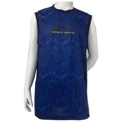 China Super Soft Anti-pilling All Over Print 100%Polyester Coolmax Chat Boy's Tank, Customized Print Boy's Tank for sale