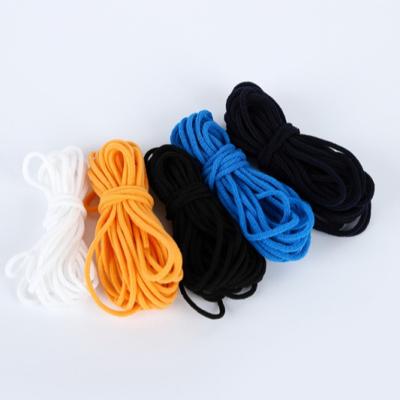 China Durable Round Nylon Elastic Stretch Rope Band Rope Face Face Ear Loop Polyester for sale