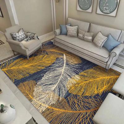 China Modern living room rugs for living room, printed rugs for hotels, new style jacquard rug factory manufacture for sale