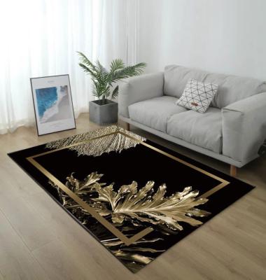 China Washable Modern Design Customized Decorative Printed Carpet Home Centerpiece Living Room Rugs for sale