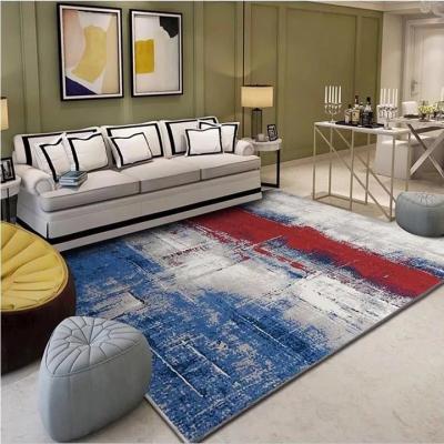 China Factory Supply Modern Colorful 3d Carpet Living Room Rectangle Blankets Carpets Carpet, Good Quality Printing Anti-slip Carpet for sale