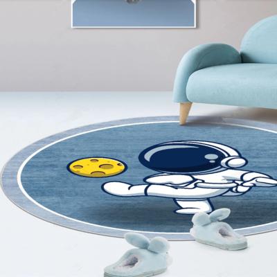 China Washable Round Animal Pattern Baby Mat Carpets Luxury For Home Non-Slip Game, Custom Printed Rugs And Blankets For Living Room for sale