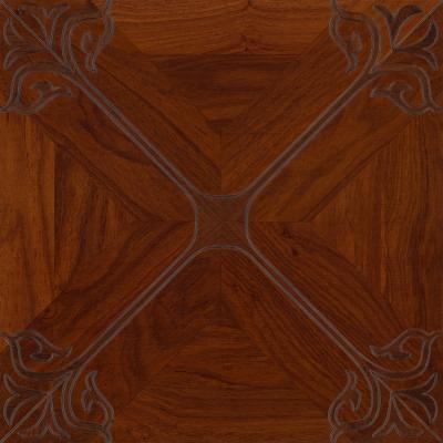 China Greenland Contemporary Wood Art Inlay Parquet Multi Layer Engineered Flooring for sale