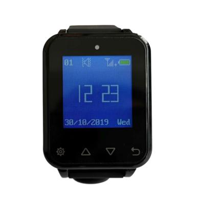 China Waterproof Restaurant Hospital Radio 999 Transmitters Beeper Watch for sale