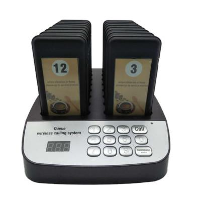 China Strong Signal Wireless Paging System Coaster Pager For Restaurant And Cafe Queue for sale