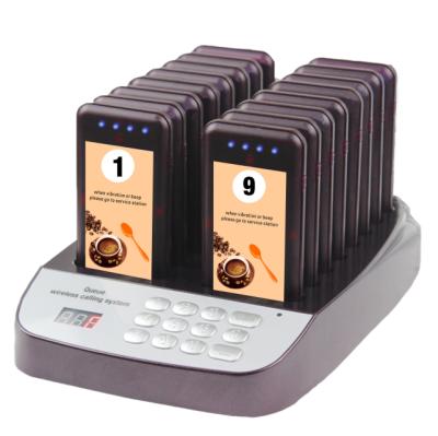 China Wireless Strong Signal Restaurant Plug Meal Coaster Pager, Self Service Calling System for sale