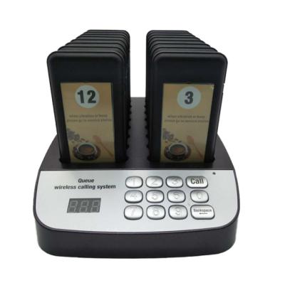 China Custom Strong Signal Restaurant Radio 999 Channel Guest Calling System Pager Vibrator for sale