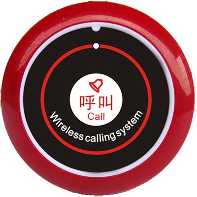 China 100m (open space) high quality waterproof hotel call system restaurant service wireless button for sale