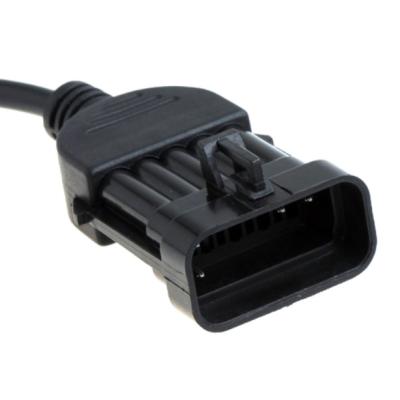 China Car 10Pin to OBD2 16 PIN Cable for Opel for sale