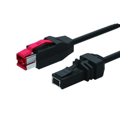 China 24V printer poweredUSB cable male to 2*3 pin cable for sale