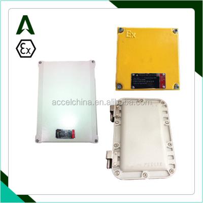 China IIA Electrical Hazardous Area Aluminum Alloy Explosion Proof Junction Box for sale