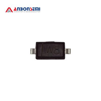 China Anbon Package Zener Diode BZT52C5V1 500mW 2.4v~75v BZT52C5V1 W8 SMD SOD-123 for sale