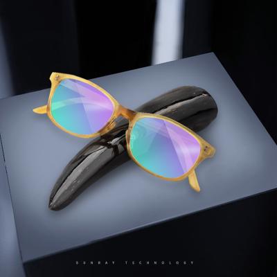 China 2022 Fashion Hot Sale Unique Light Durable Handmade Tortoiseshell Pure Natural Horn Glasses For Women Men for sale