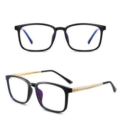 China Blue Light Glasses Promotional Sales Fashion Computer Anti TR 90 Blue Light Glasses Eyewear For Men for sale