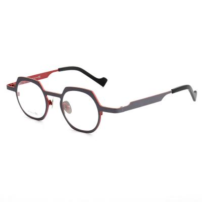 China 2020 Glasses, Fasion 100% Pure Titanium Full Frame Eyeglasses Optical Frame Eyeglasses for sale