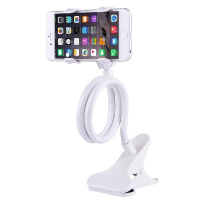 China Practical Gooseneck Mobile Phone Clamp Stand Adjustable Mobile Phone Holder Adjustable Door-to-Door Lazy Shipping Bracket for sale