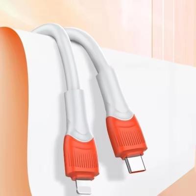 China Tangle Free USB 2.0 Type-C TO Lightning Cable 9V2.4A For Iphone 11 12 13 14 Pro Max for sale