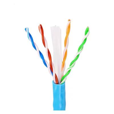 China Cat6 Ethernet Cable Pass Test Pure Copper Premium Cca 23awg Network Cable Utp 305m for sale