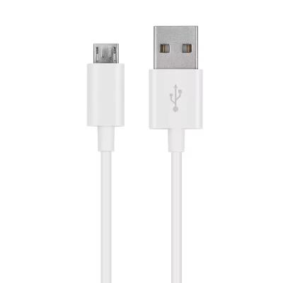 China White USB AM To Micro USB Charging Cable 480Mbps Custom Logo OEM ODM for sale