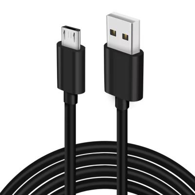 China Black Usb A To Micro Usb Cable Fast Charging 0.7-0.9A Wear Resistant OEM ODM for sale