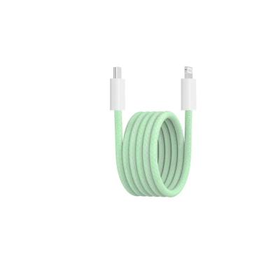 China PVC Surface USB 2.0 Type C To Lightning Magnetic Cable 480Mbps Iphone Charger Cable for sale