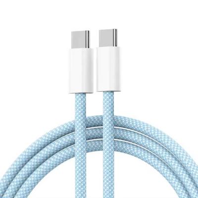 China IPhone Charging USB 3.0 Type-C TO Type-C , Nylon Braided USB Cable C To C for sale