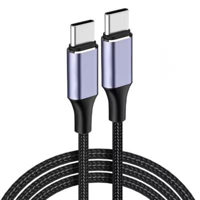 중국 빠른 충전 USB 4.0 C형 C형 케이블 1m 1.5m 2m 3m 방수 OEM 로고 판매용