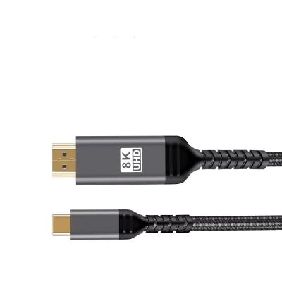 Китай OEM 60HZ 8K Type-C к HDMI 2.1 кабель, Hdmi 2.1 к USB C Dongle пользовательский цвет продается