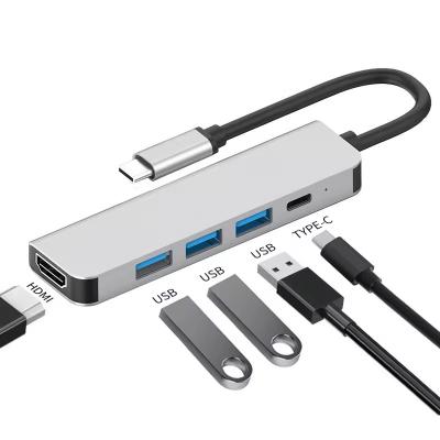 Κίνα Πολλαπλές συσκευές 5 σε 1 Hub Docking Station 100W USB 3.0 Διασύνδεση Προσαρμοσμένη προς πώληση