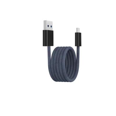 China Magnetic  USB A To Type-C cable fast charging cable 60W  Portability Retractable 1 meter for sale