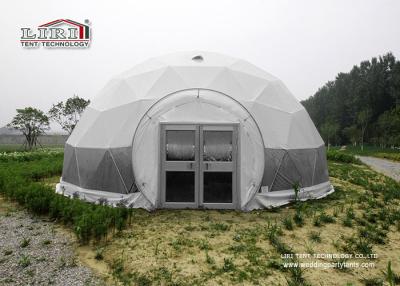 China Latest Inovation White Transparent PVC Geodesic Dome Tents for Outdoor Events for sale