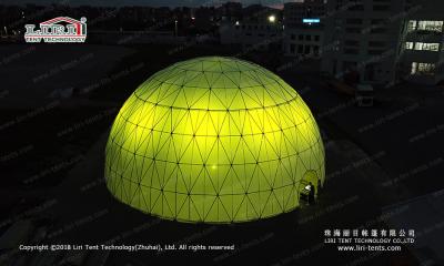 China Big Outdoor Geodesic Dome Tent For Wedding Party, Geodesic tent for show for sale