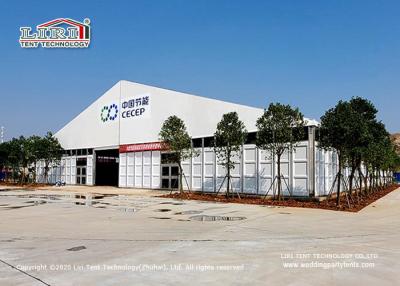 China Big PVC Epidemic Prevention Disinfection Tent Clear Span Wind Load 100km/H for sale