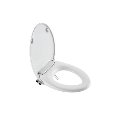 China Non-Electric Slow-end Toilet Seats Bidet Toilet Seat V-Shape Hot And Cold Water Bidet for sale