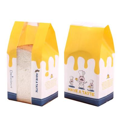 China Food Grade Manufacturer Custom Toast Paper Bread Bag, Can Be Printed With Logo for sale